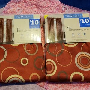 Room Darkening Panels (curtains)